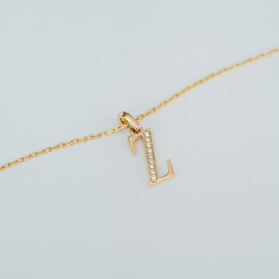 Cavalier Letter Pendants