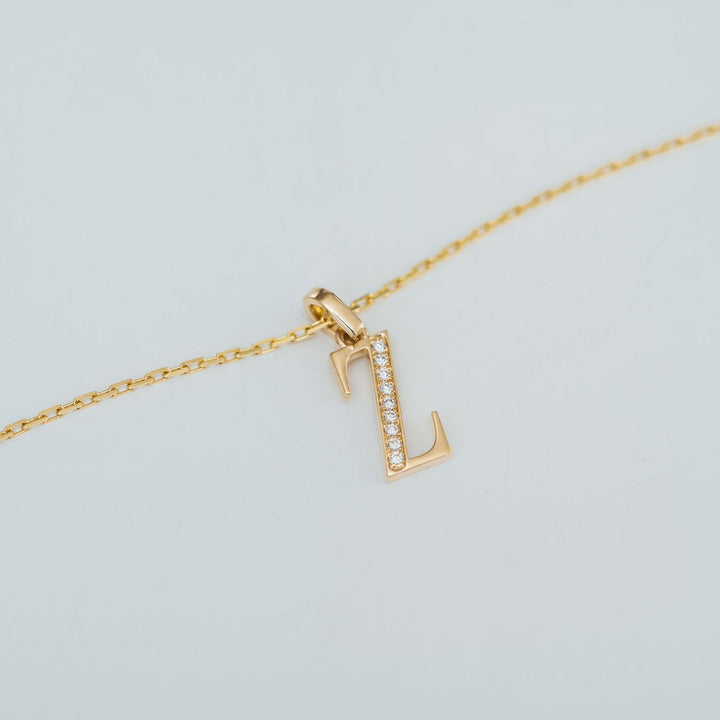 Cavalier Letter Pendants