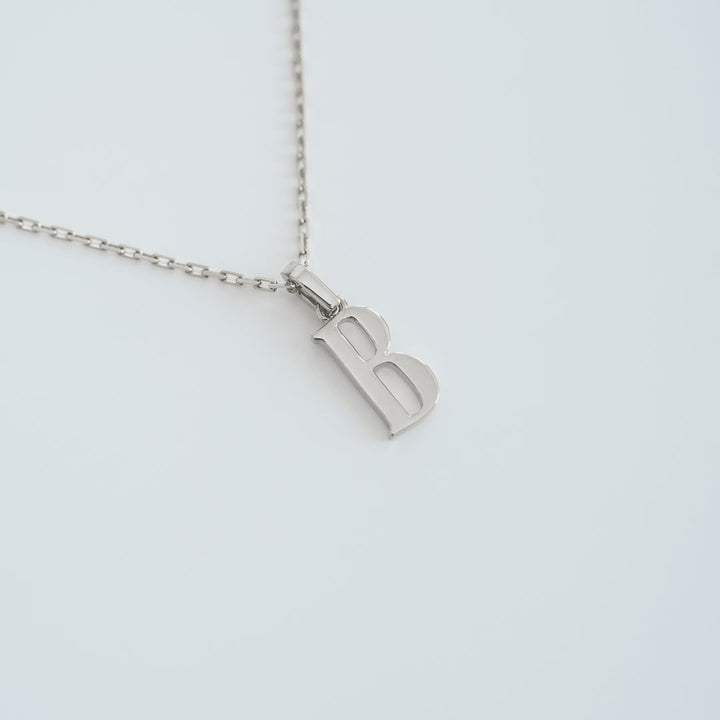 Cavalier Letter Pendants