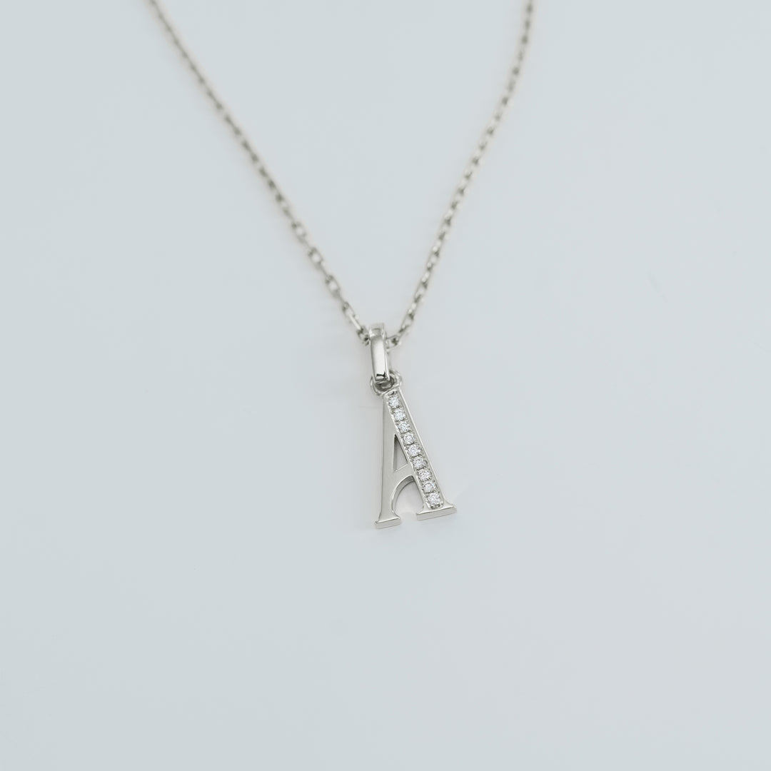 Cavalier Letter Pendants