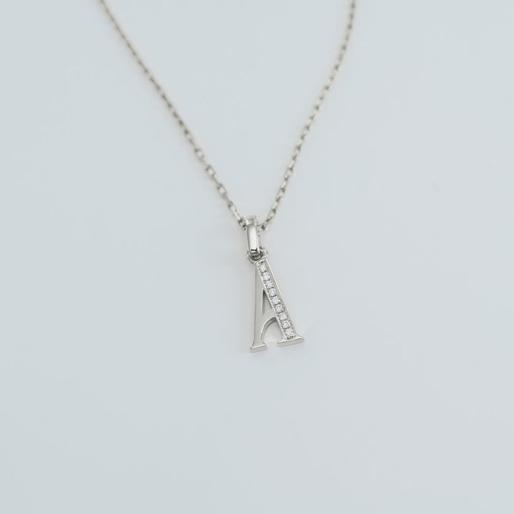 Cavalier Letter Pendants