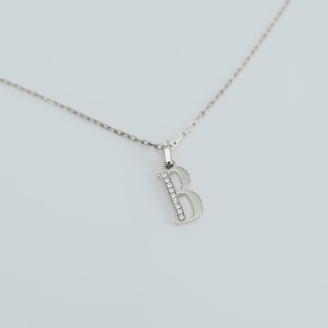 Cavalier Letter Pendants