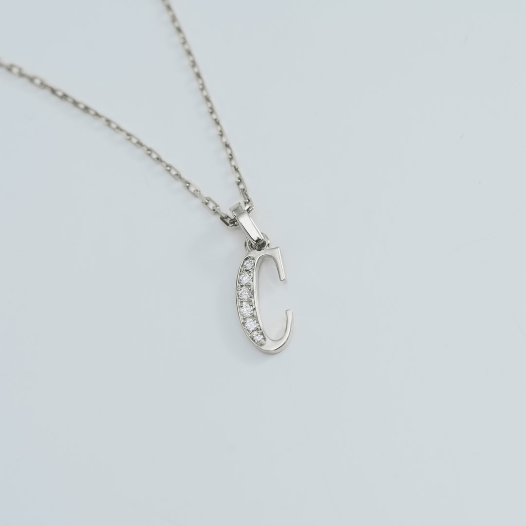 Cavalier Letter Pendants