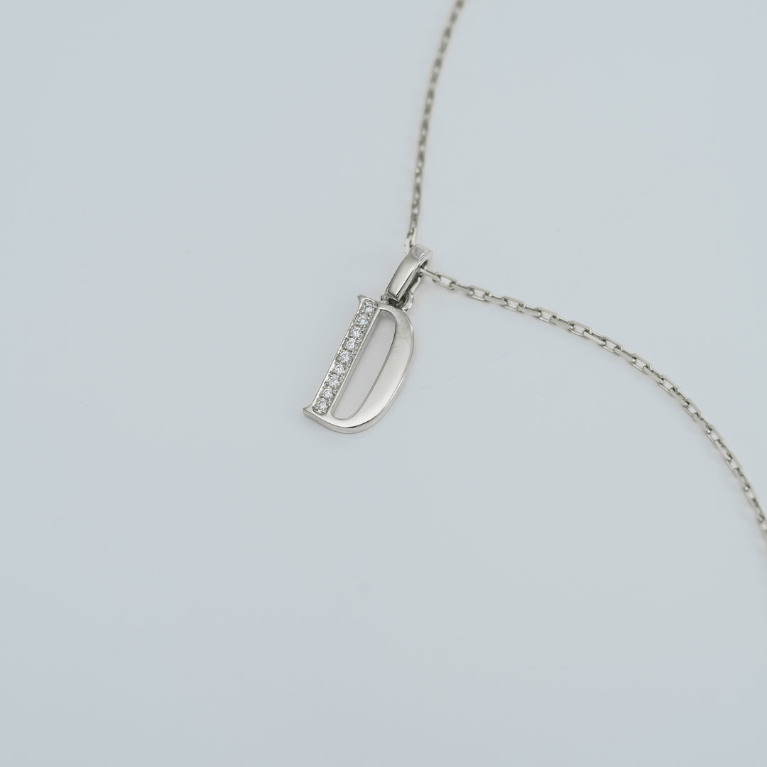 Cavalier Letter Pendants
