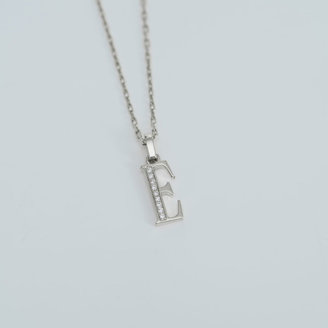 Cavalier Letter Pendants