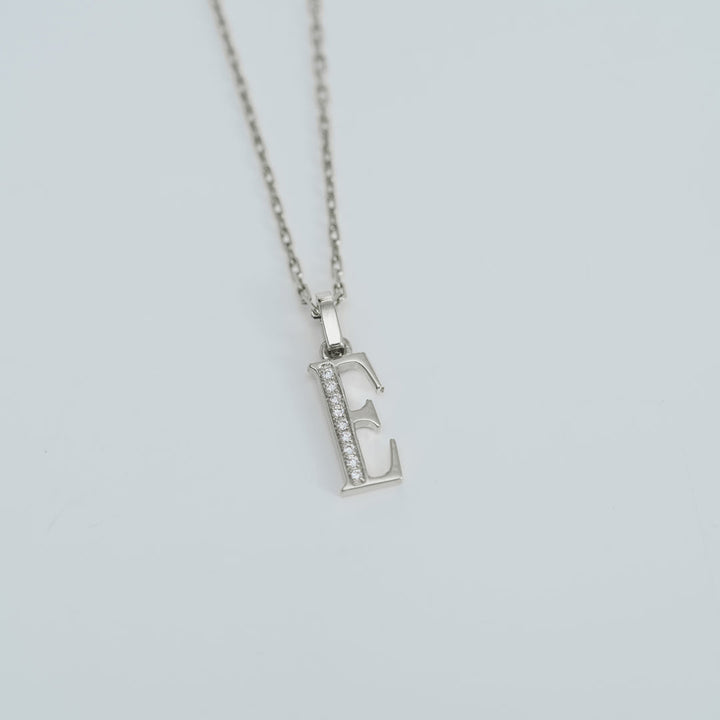 Cavalier Letter Pendants