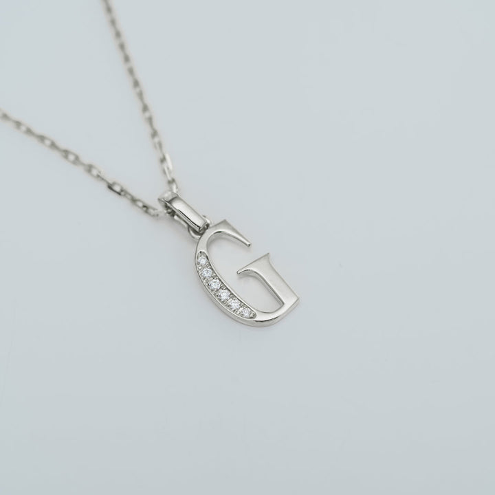 Cavalier Letter Pendants