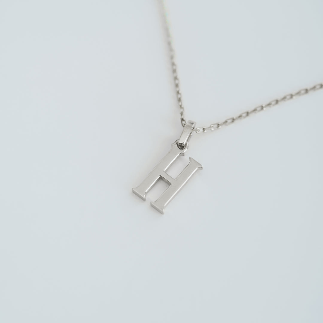 Cavalier Letter Pendants
