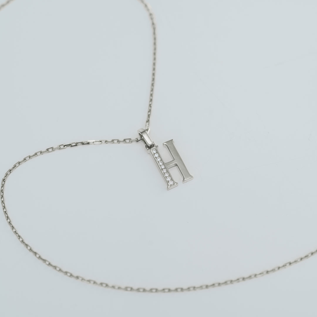 Cavalier Letter Pendants