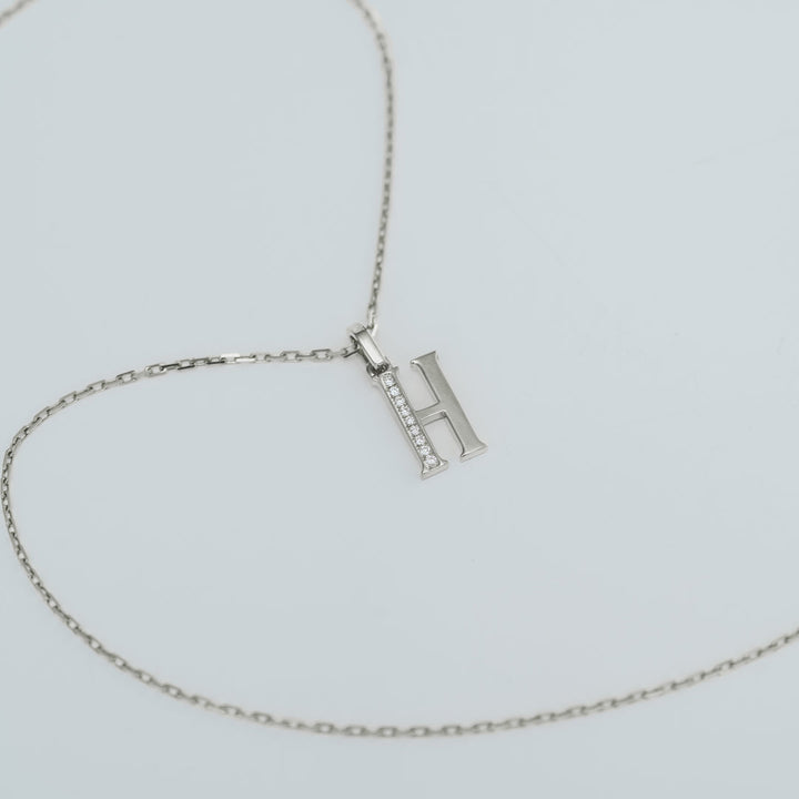 Cavalier Letter Pendants
