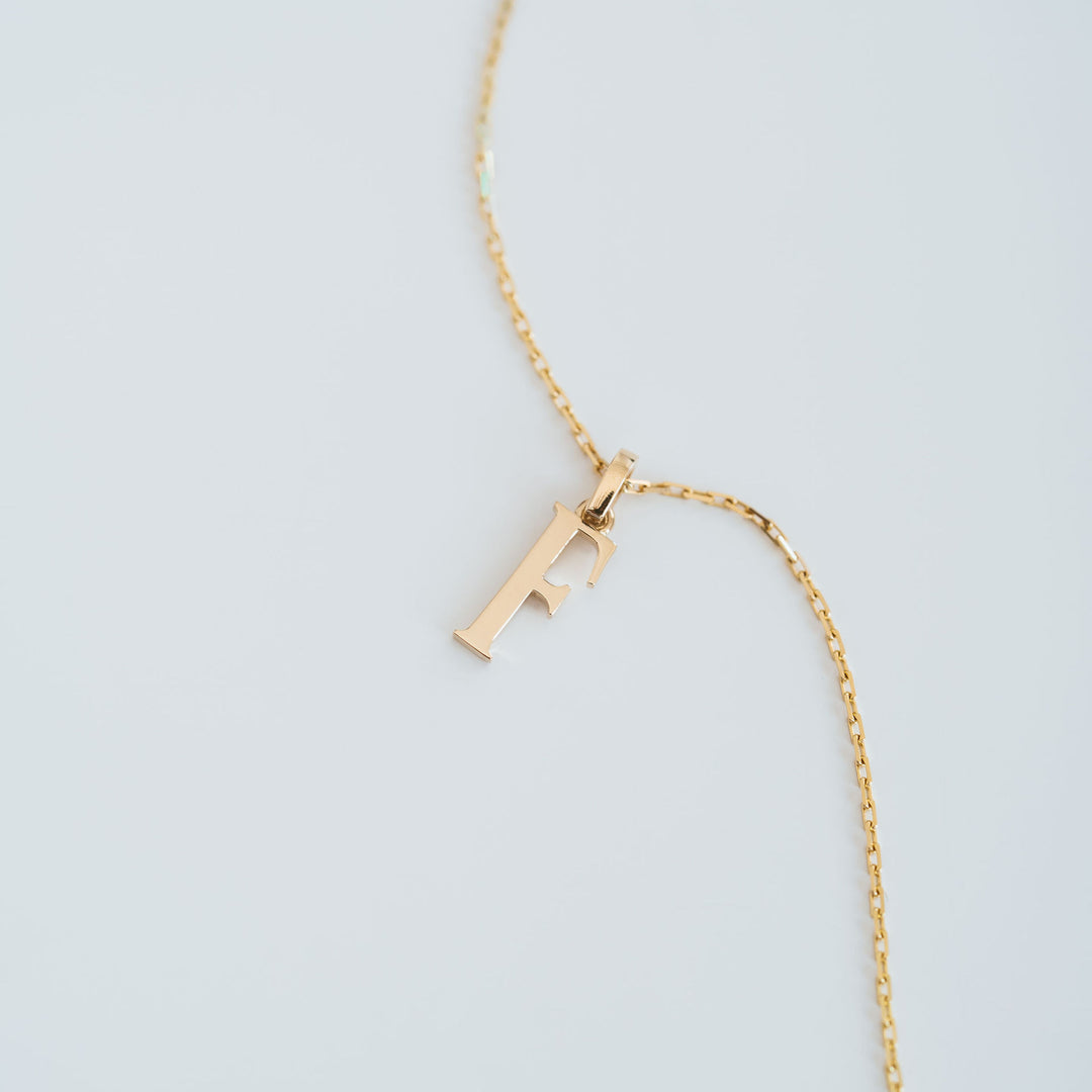 Cavalier Letter Pendants