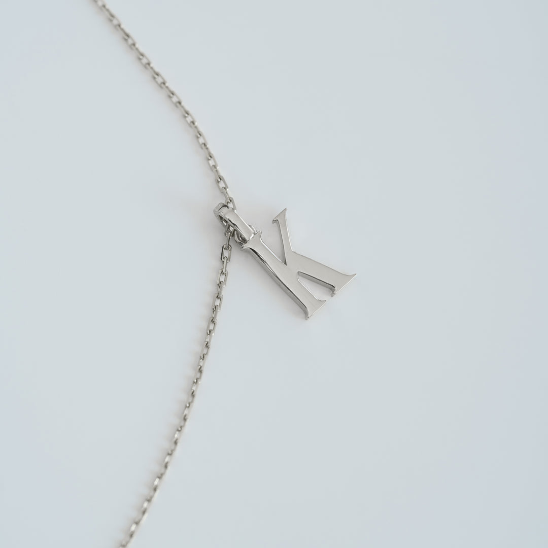 Cavalier Letter Pendants
