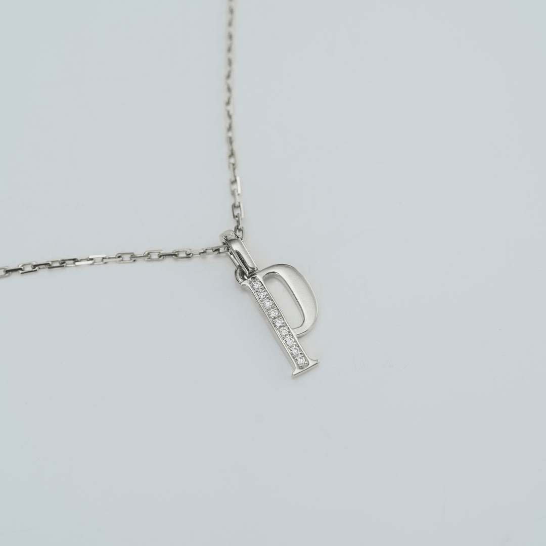 Cavalier Letter Pendants
