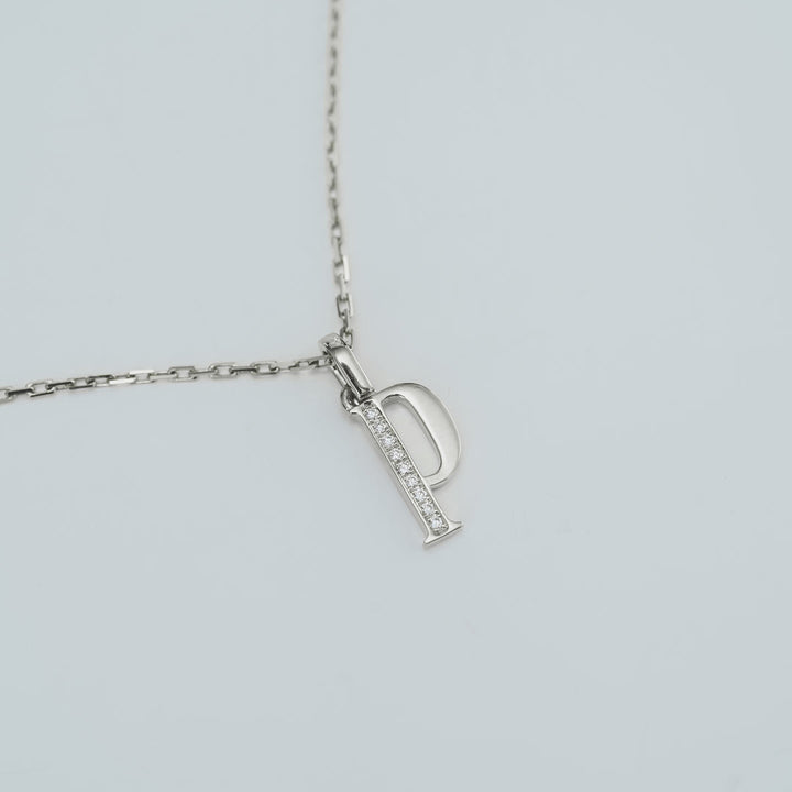 Cavalier Letter Pendants