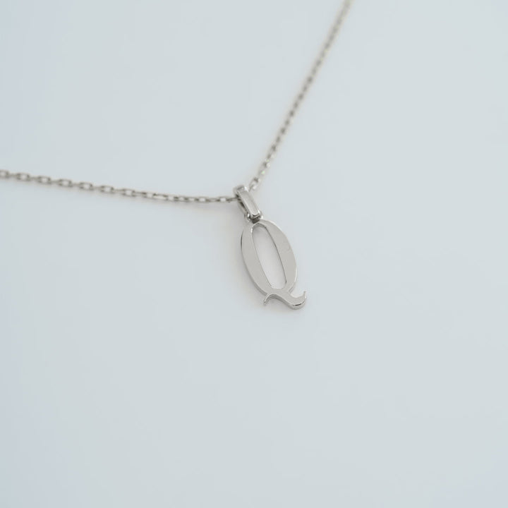 Cavalier Letter Pendants