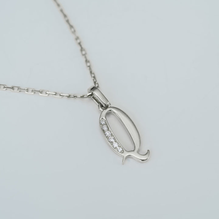 Cavalier Letter Pendants