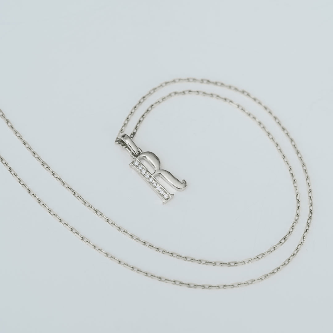 Cavalier Letter Pendants