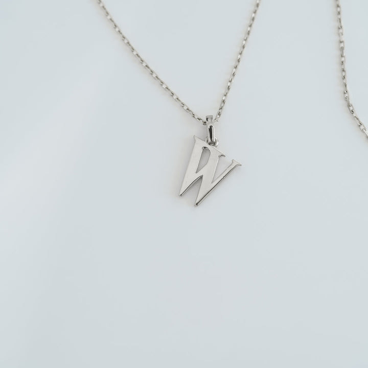 Cavalier Letter Pendants