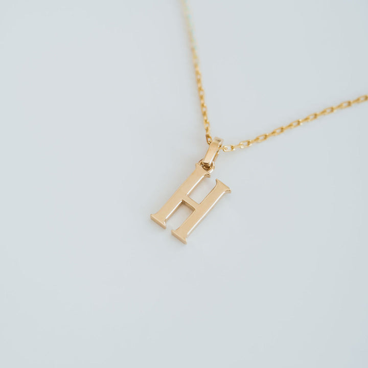 Cavalier Letter Pendants