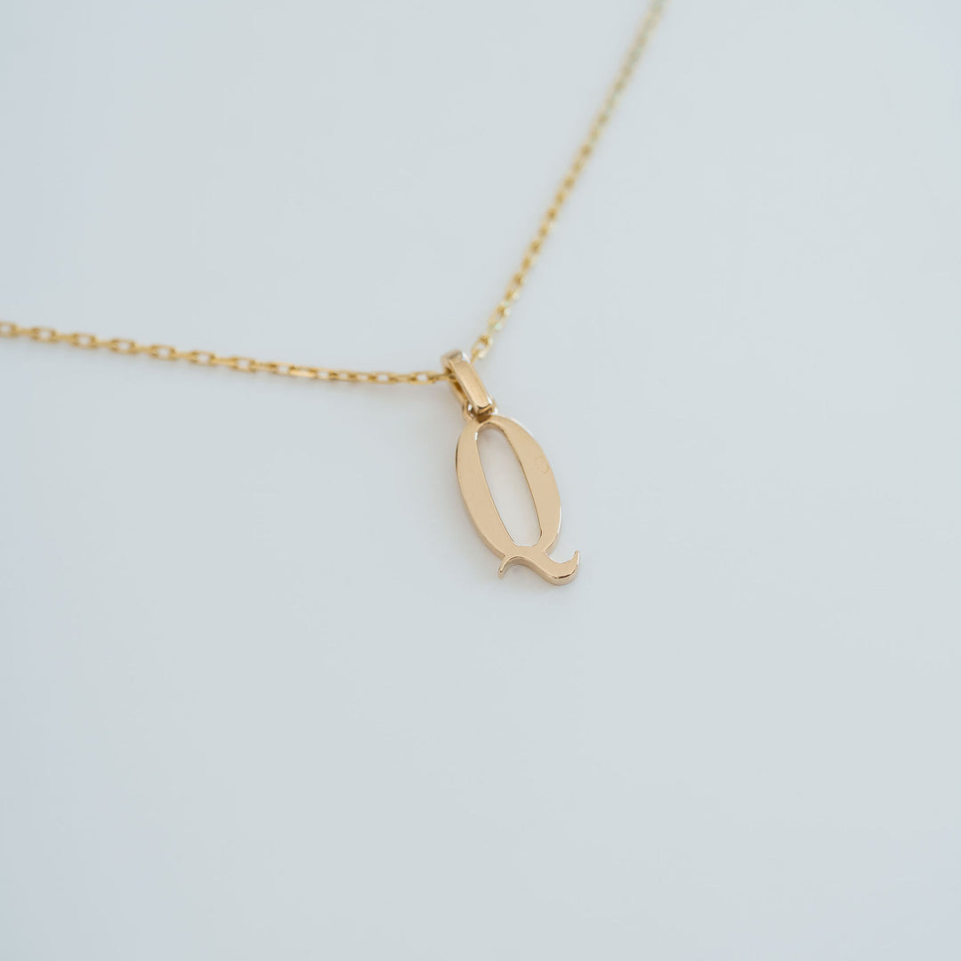 Cavalier Letter Pendants
