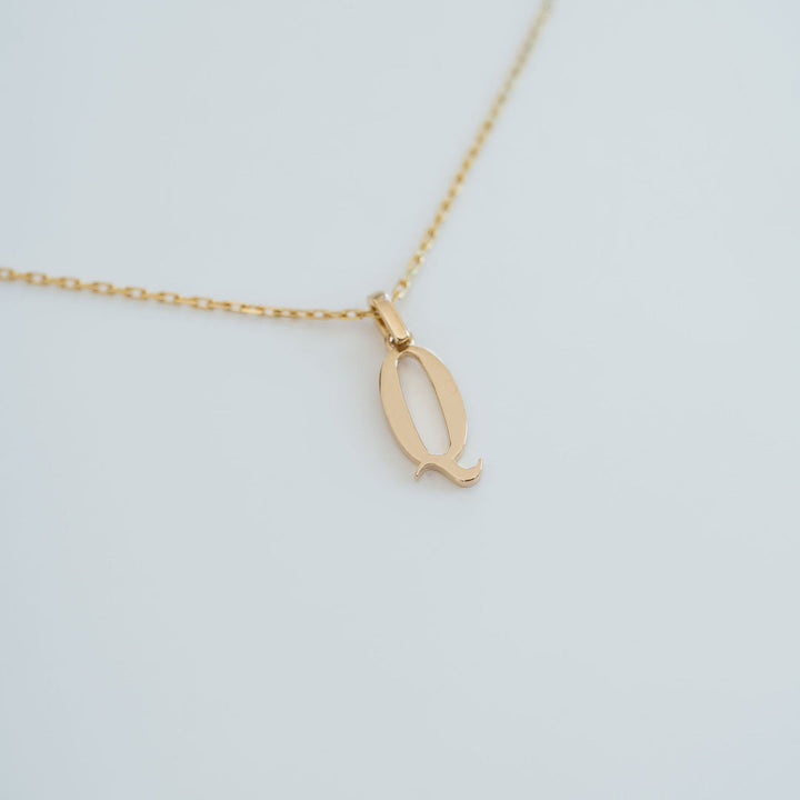 Cavalier Letter Pendants