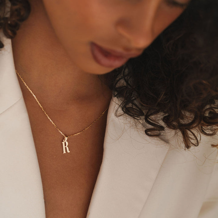 Cavalier Letter Pendants