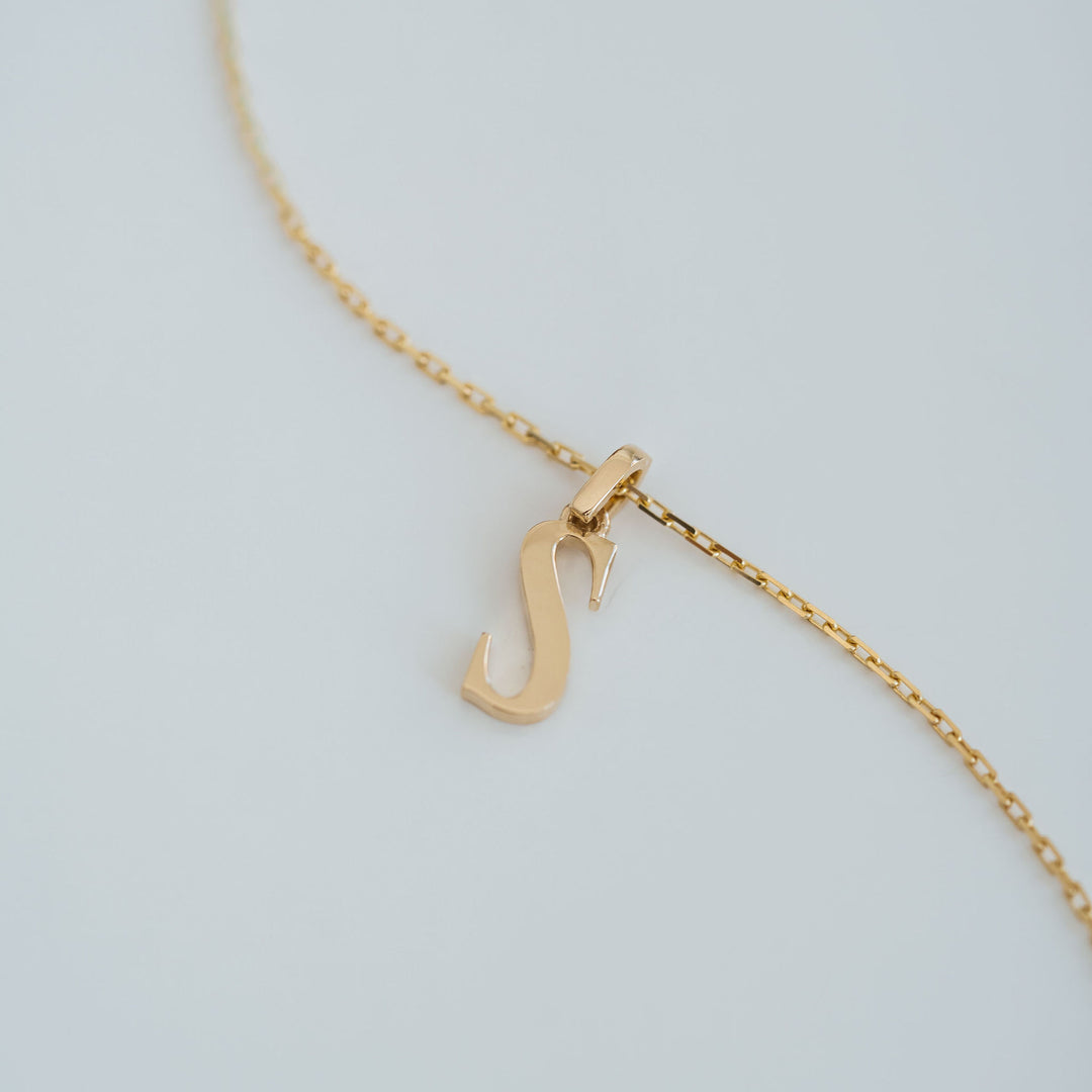 Cavalier Letter Pendants