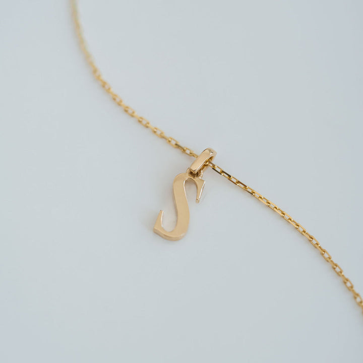 Cavalier Letter Pendants