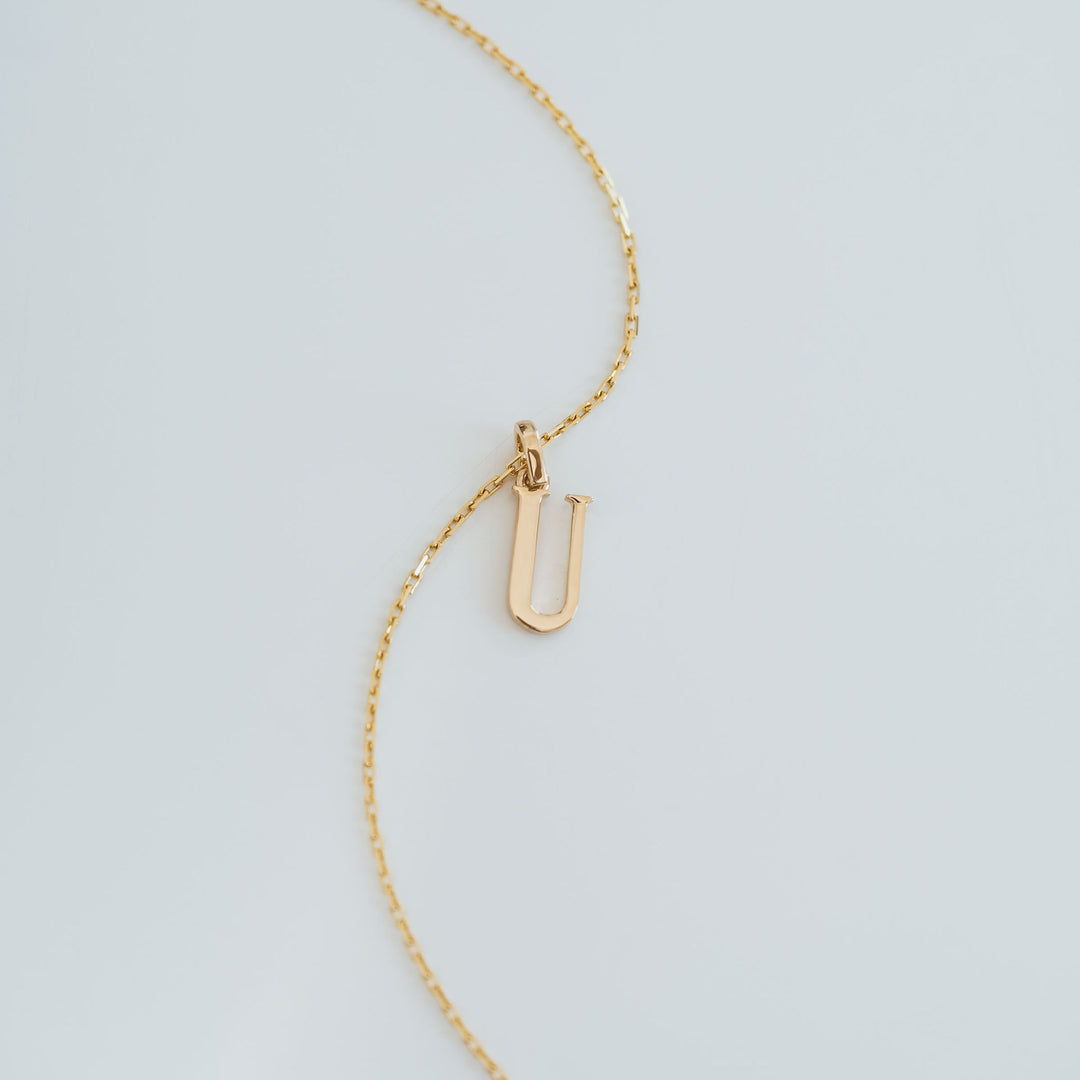 Cavalier Letter Pendants