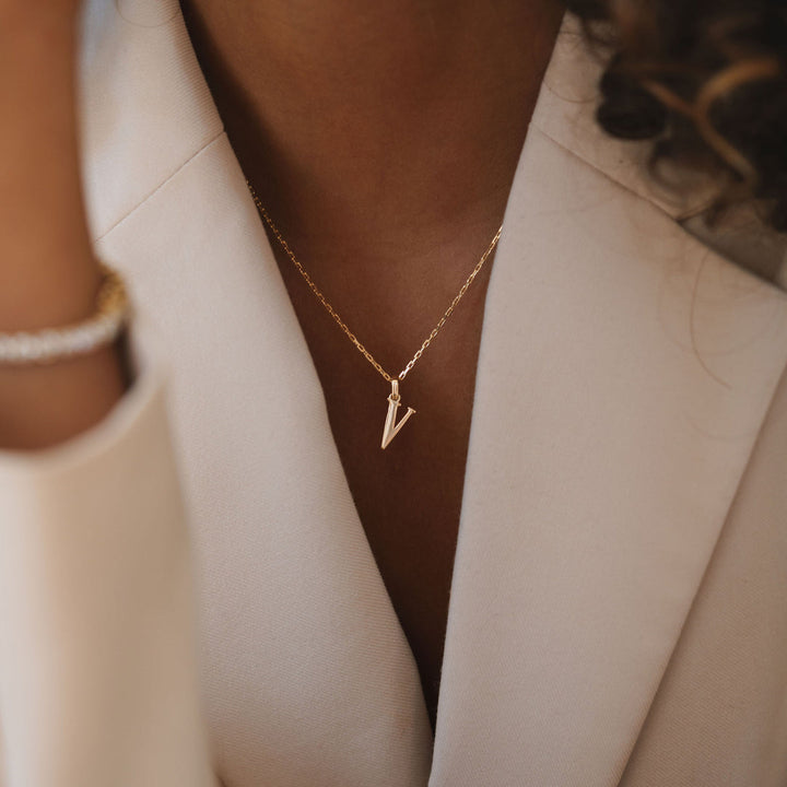 Cavalier Letter Pendants