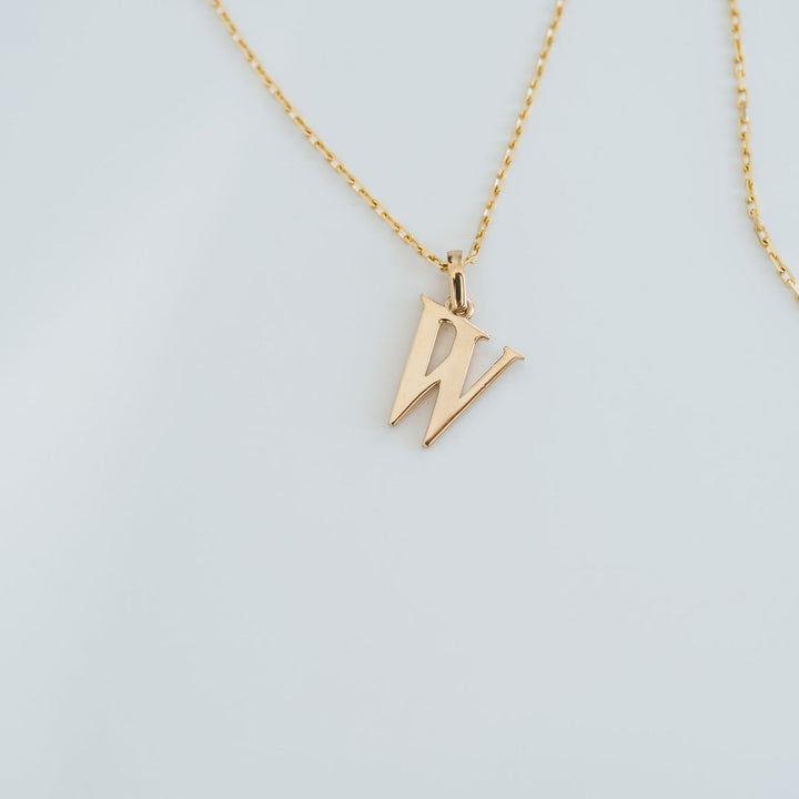 Cavalier Letter Pendants