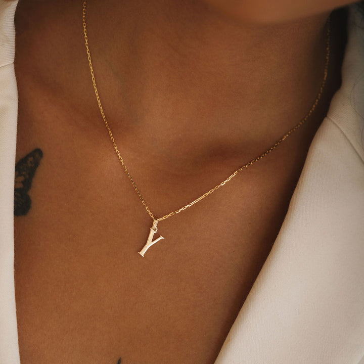 Cavalier Letter Pendants