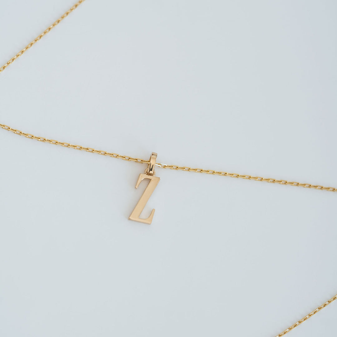 Cavalier Letter Pendants