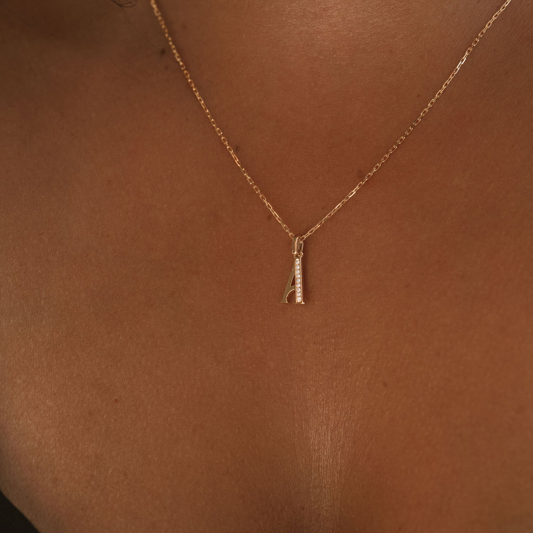 Cavalier Letter Pendants