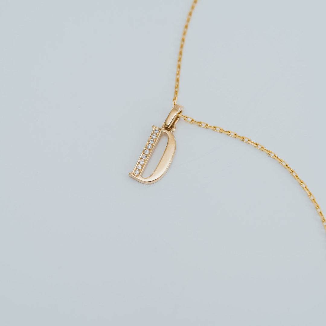 Cavalier Letter Pendants