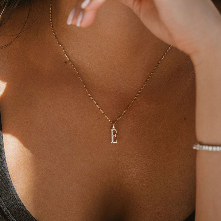 Cavalier Letter Pendants