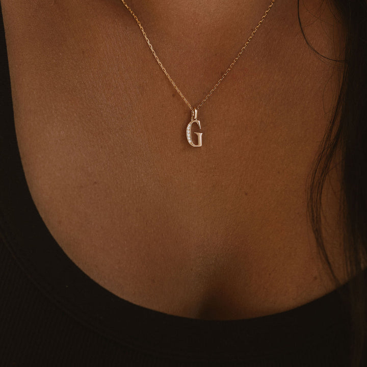 Cavalier Letter Pendants