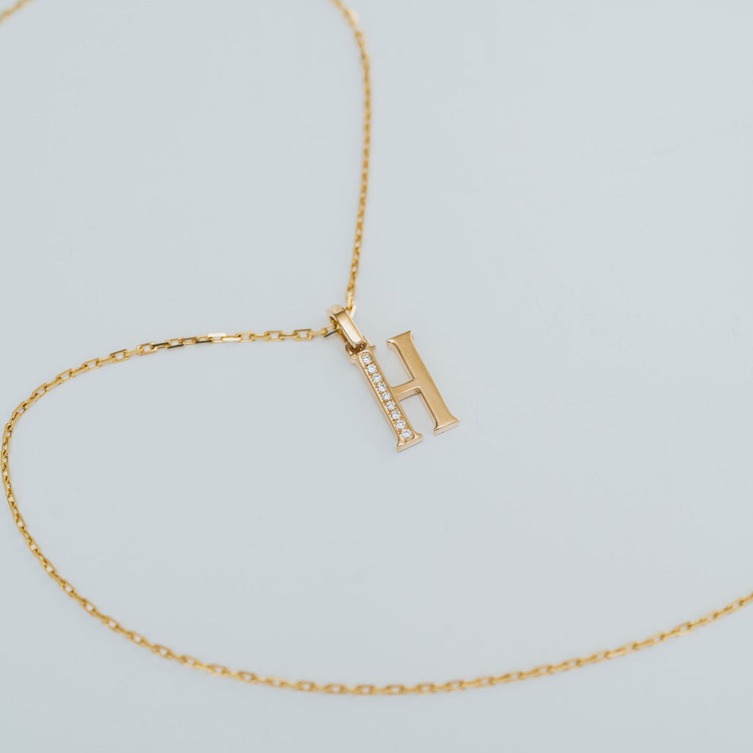 Cavalier Letter Pendants
