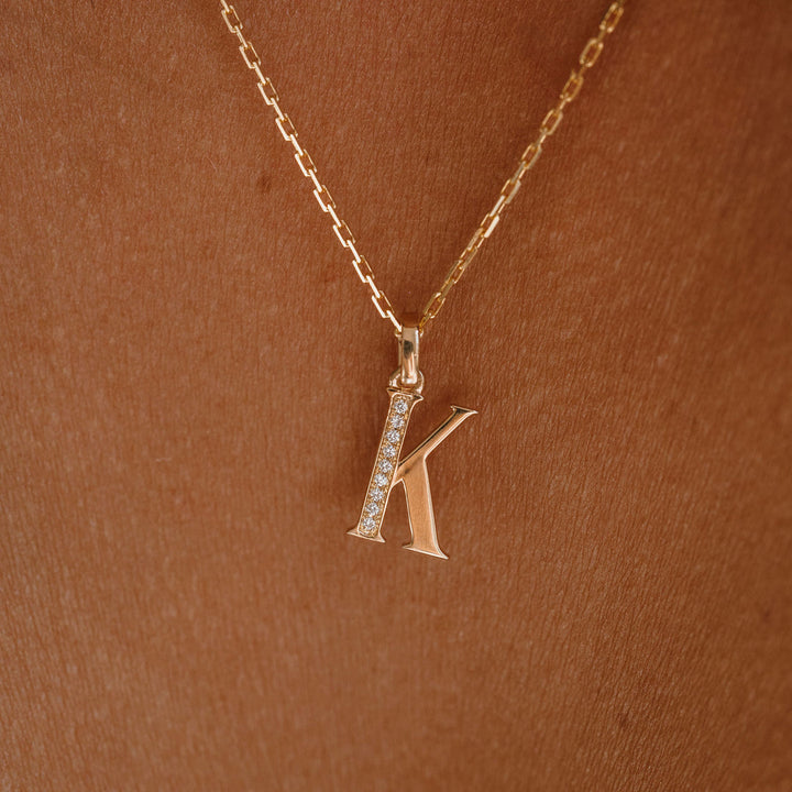 Cavalier Letter Pendants