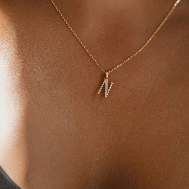 Cavalier Letter Pendants