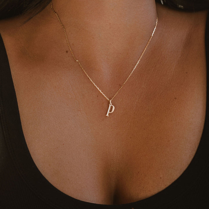 Cavalier Letter Pendants