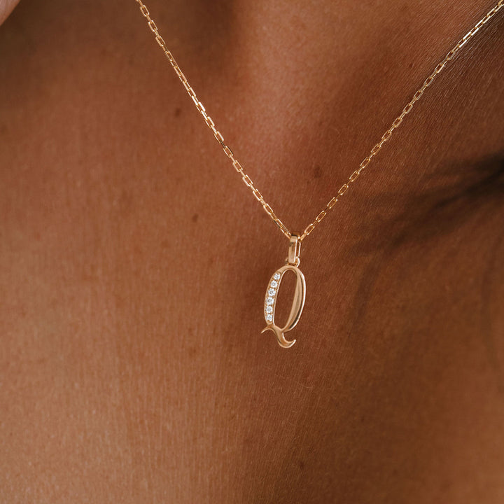 Cavalier Letter Pendants