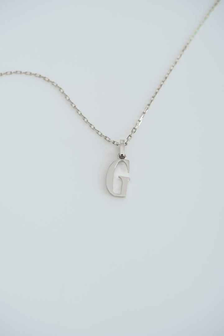 Cavalier Letter Pendants