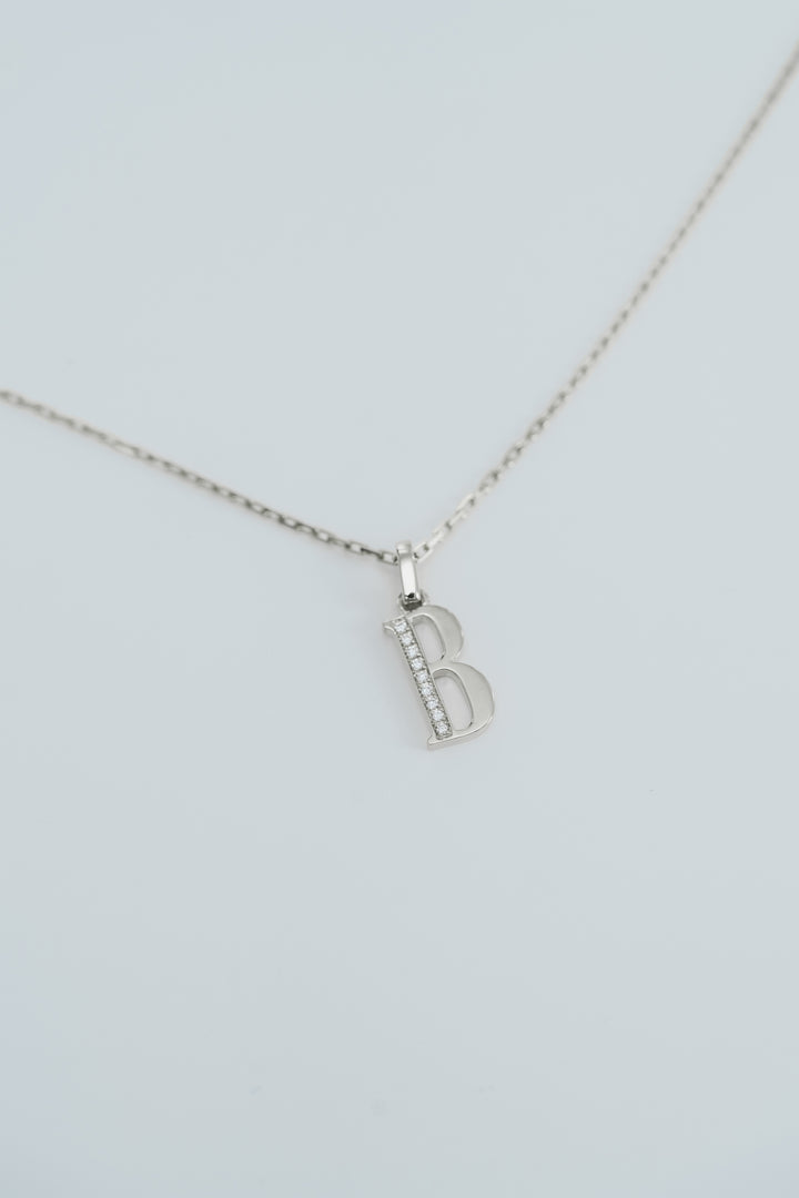 Cavalier Letter Pendants