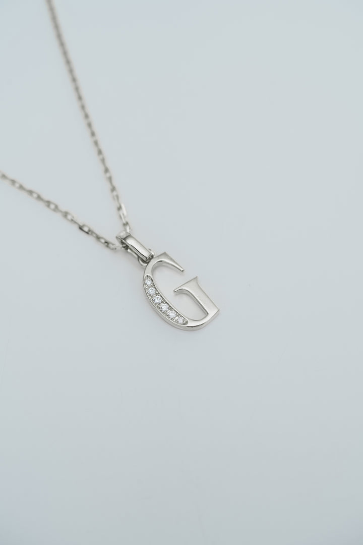 Cavalier Letter Pendants