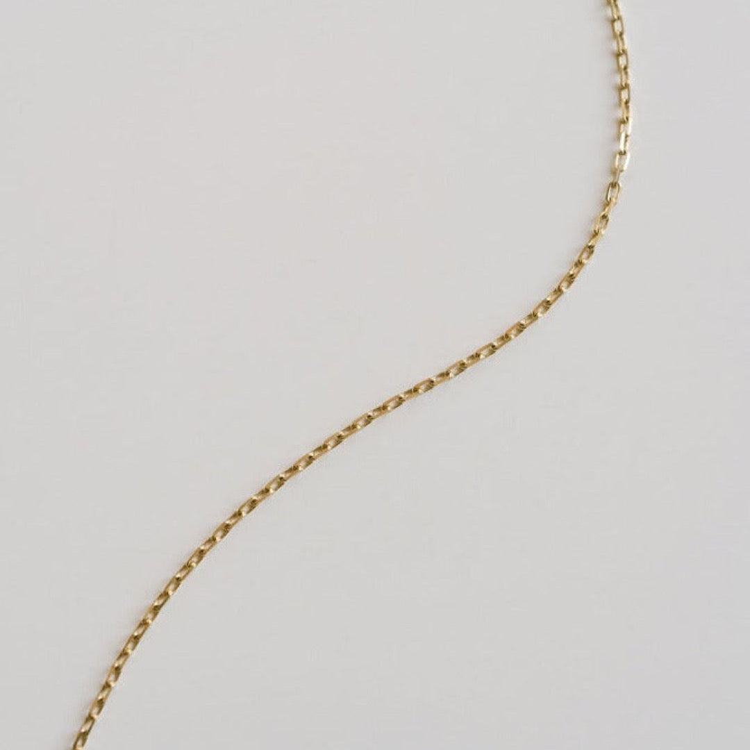 Solid Gold Cable Chain