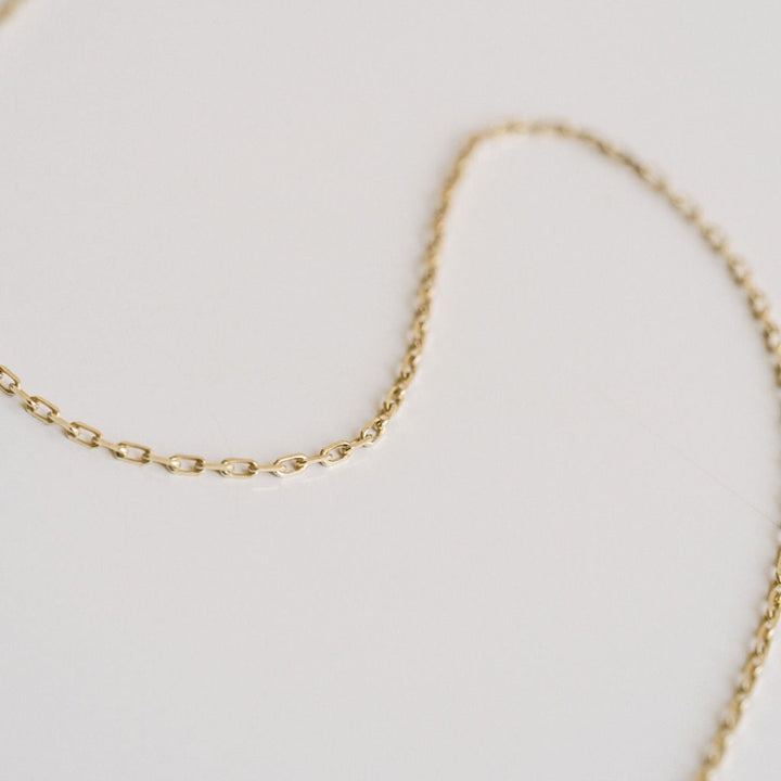 Solid Gold Cable Chain