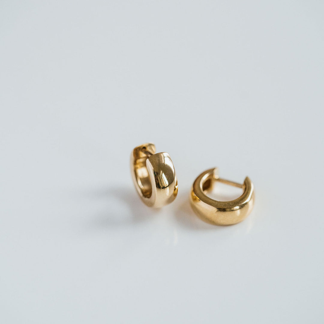 Solid Gold Huggies