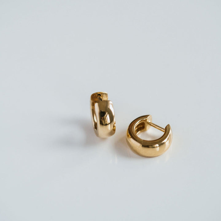 Solid Gold Huggies