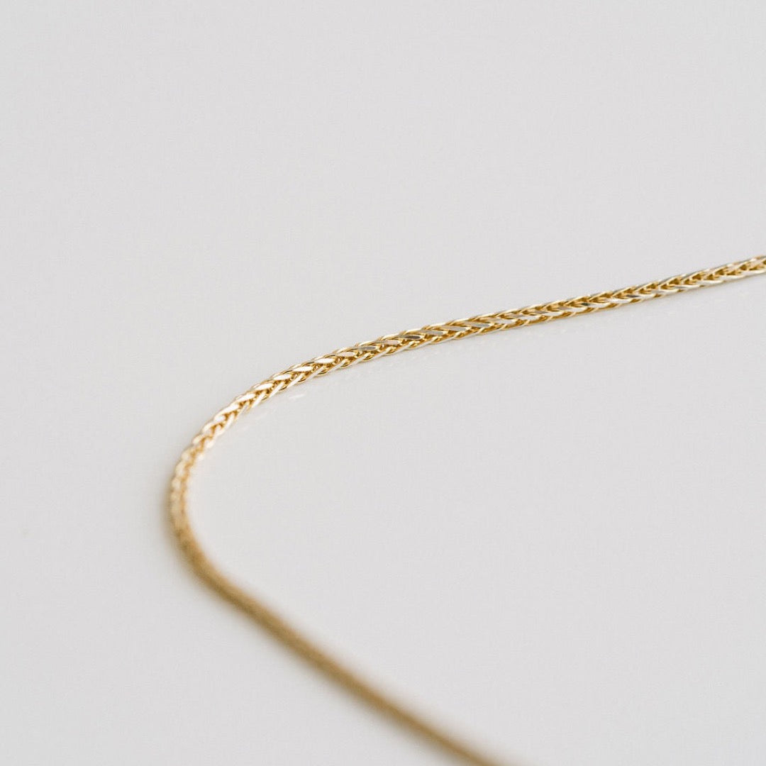 Solid Gold Spiga Chain